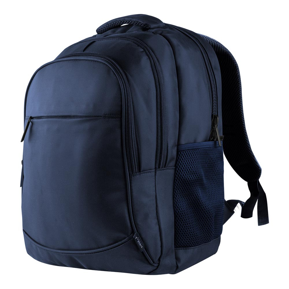 Sac à dos ordinateur 15.6" promotionnel rPET Terra Bleu marine
